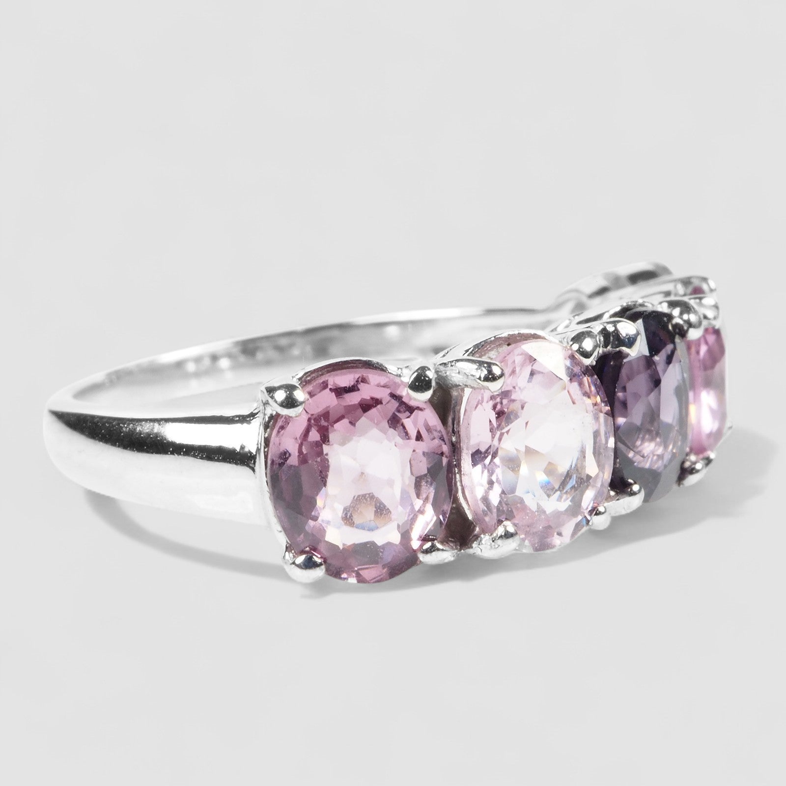 Purple Spinel 925 Sterling Silver Ring