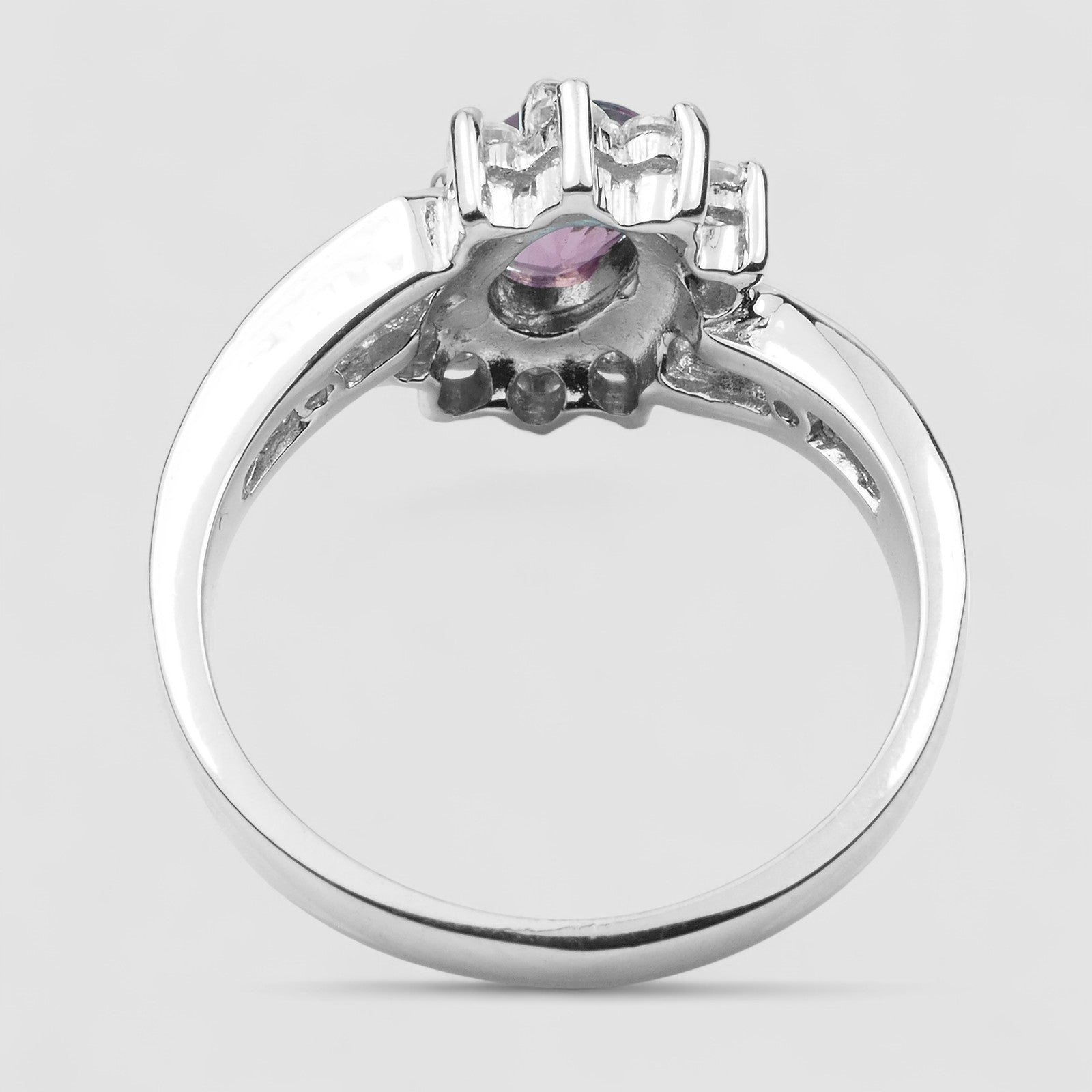 Pink Rhodolite Garnet Ring