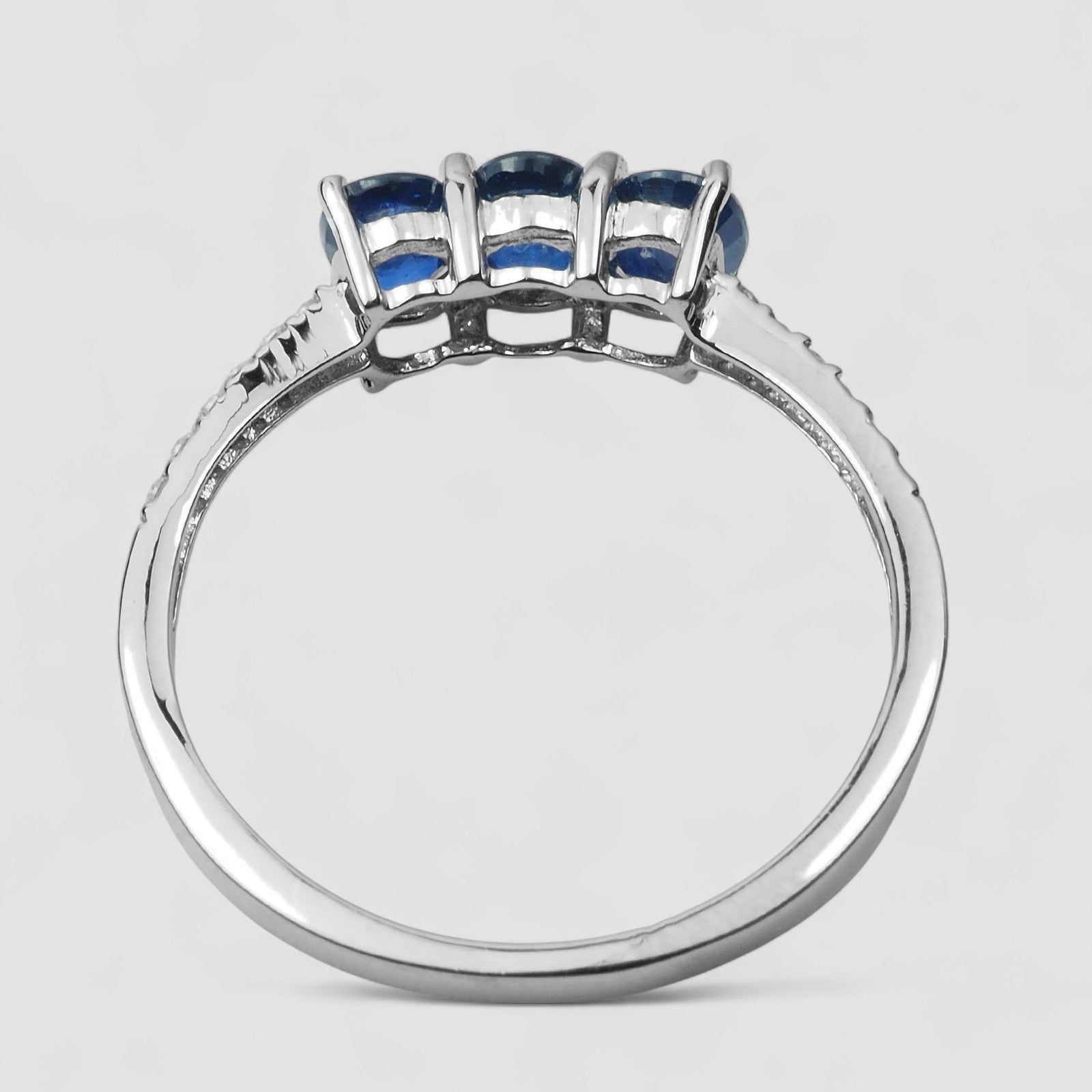 Blue Sapphire 925 Sterling Silver Ring