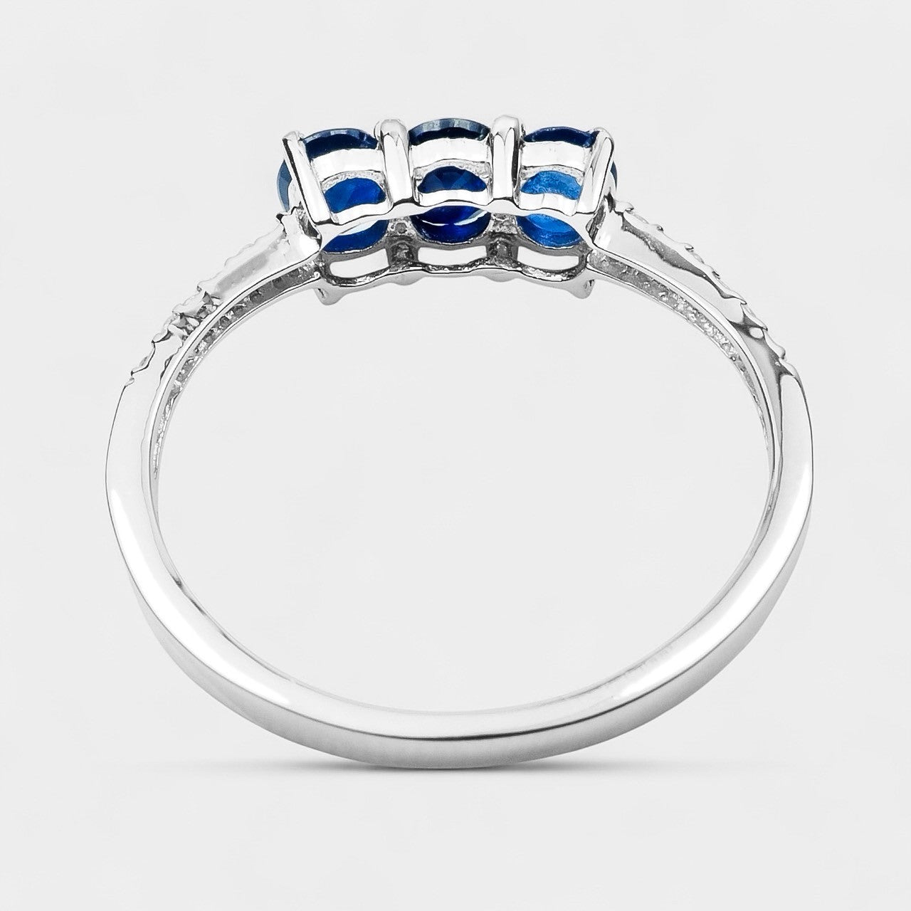 Blue Sapphire 925 Sterling Silver Ring
