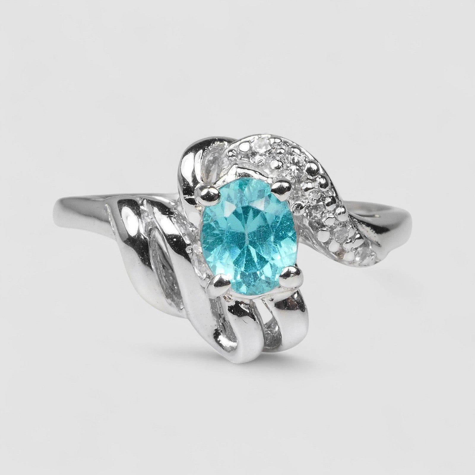 Apatite 925 Sterling Silver Ring
