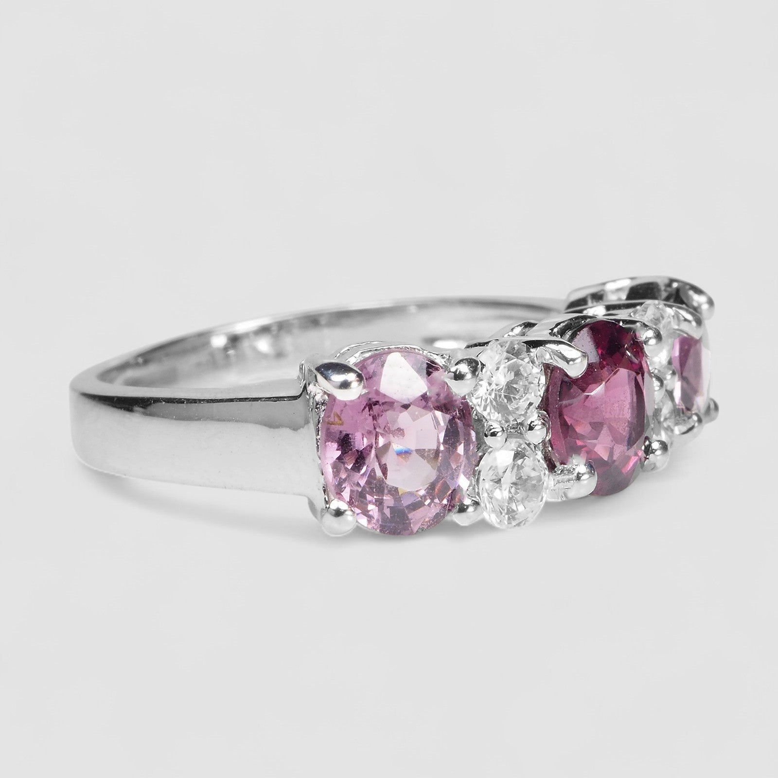 Purple Spinel 925 Sterling Silver Ring