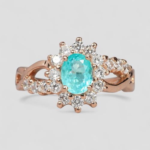 Apatite 925 Sterling Silver Ring