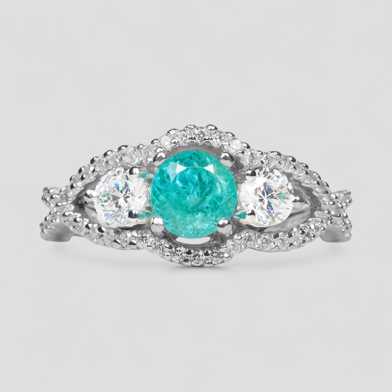 Apatite 925 Sterling Silver Ring