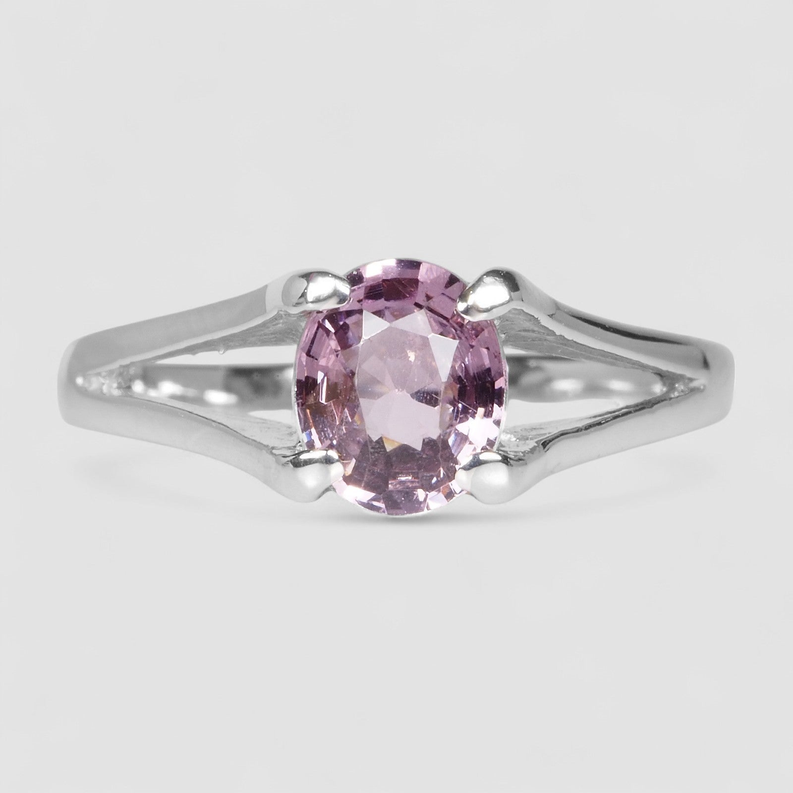 Purple Spinel 925 Sterling Silver Ring