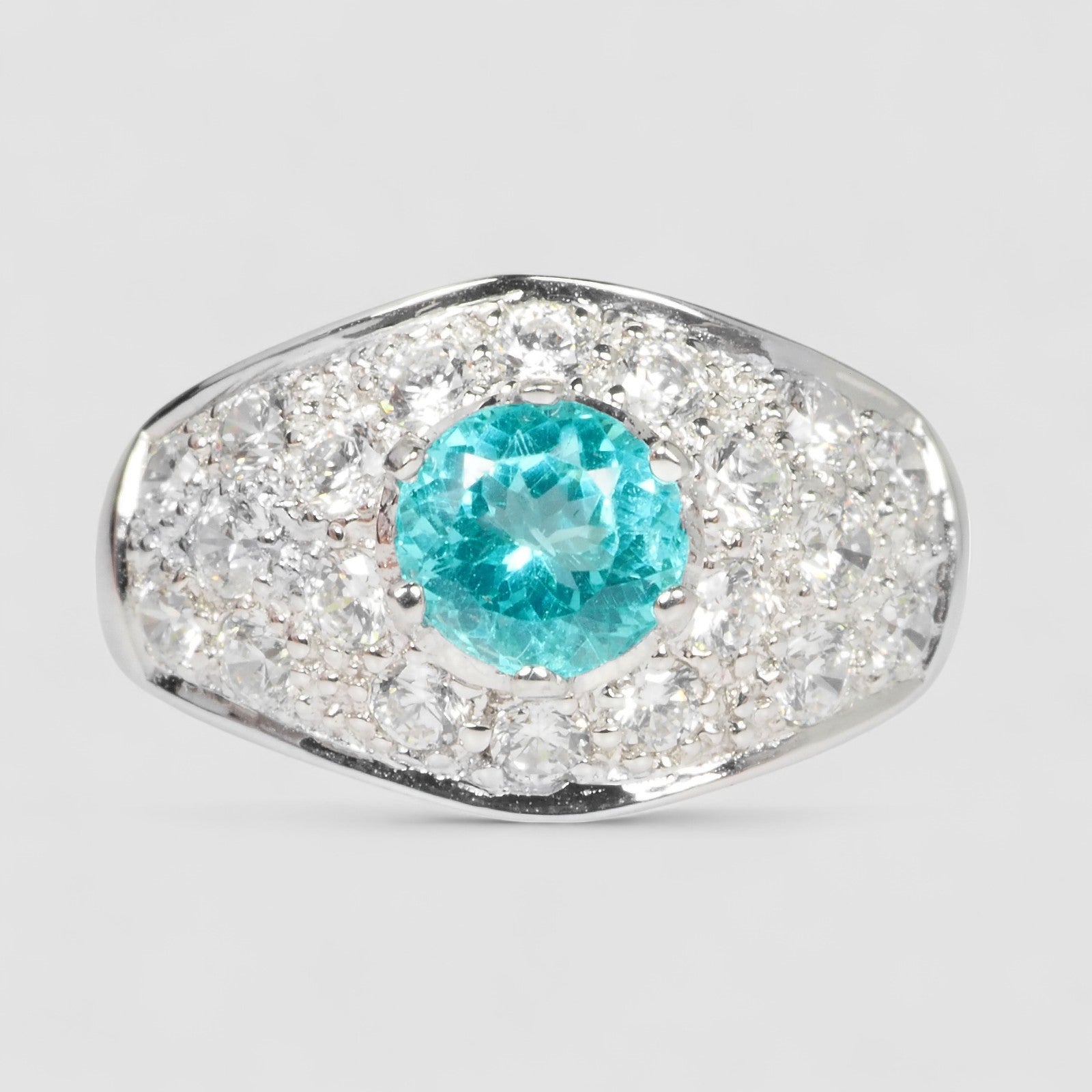 Apatite 925 Sterling Silver Ring