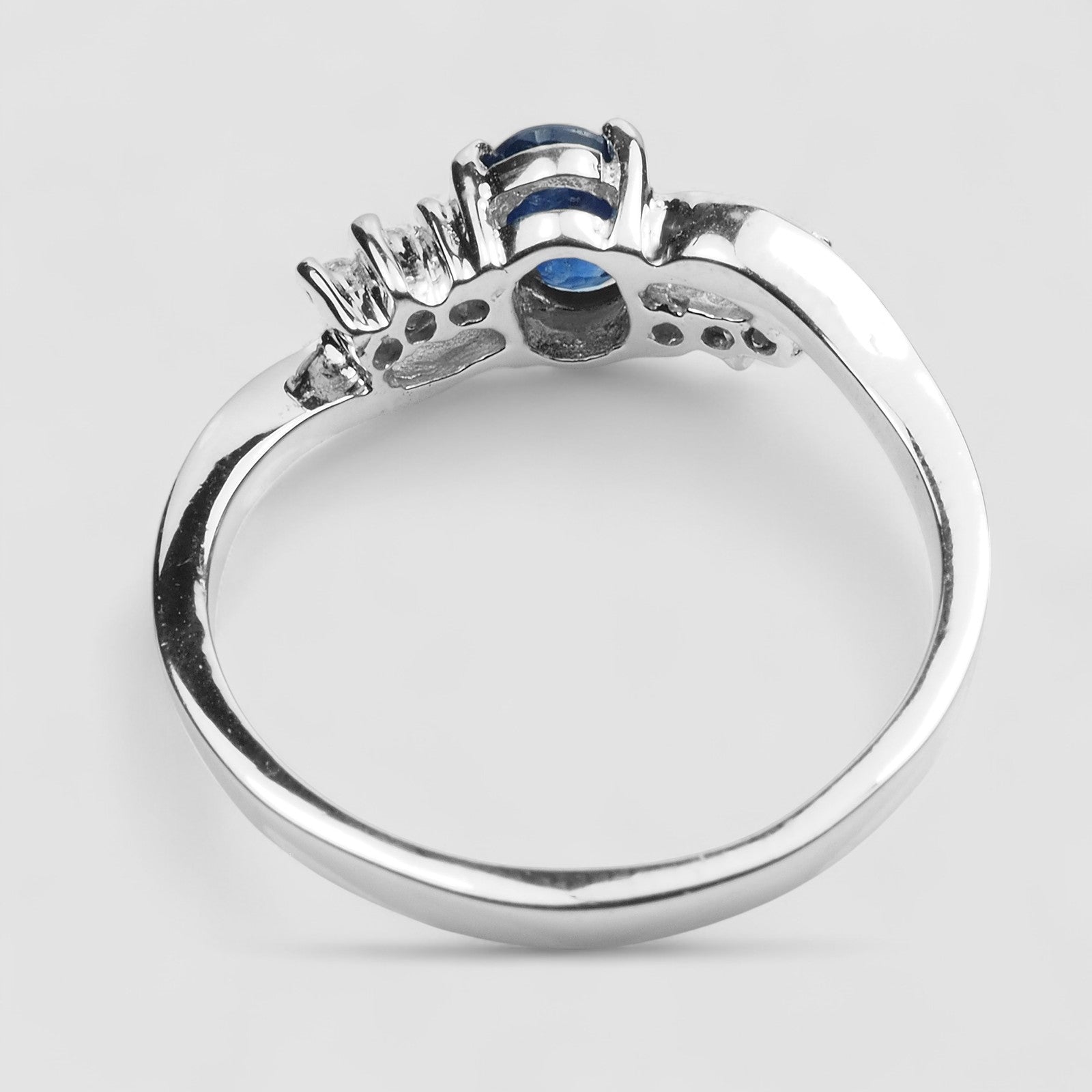 Blue Sapphire 925 Sterling Silver Ring