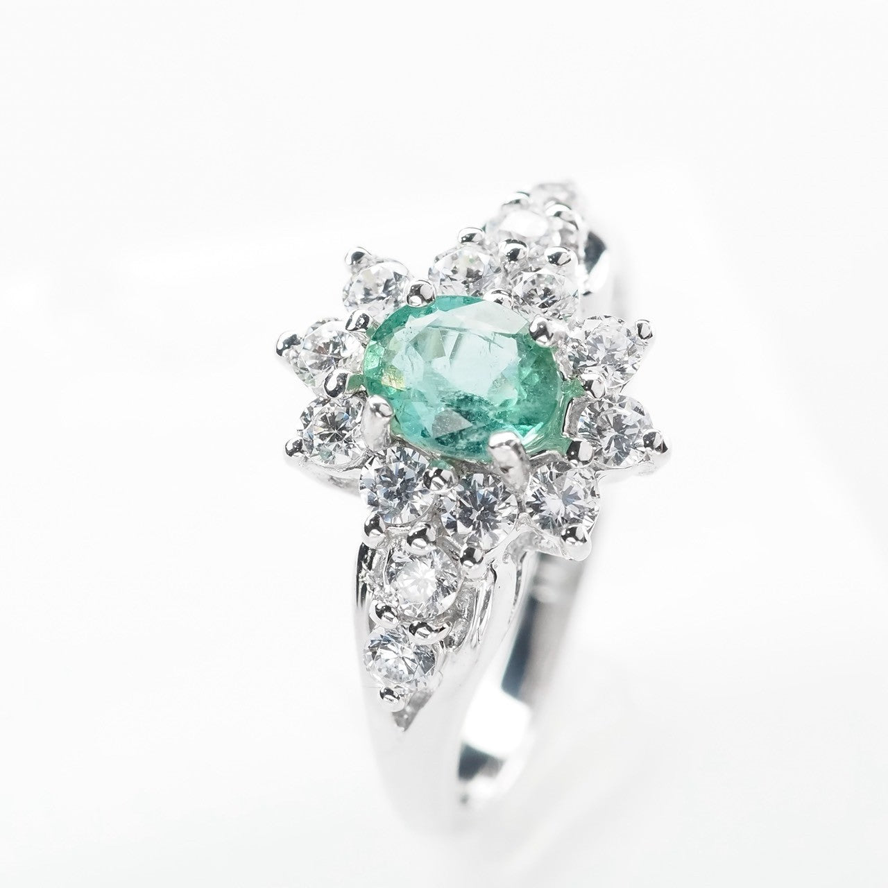 Green Emerald Handmade Ring