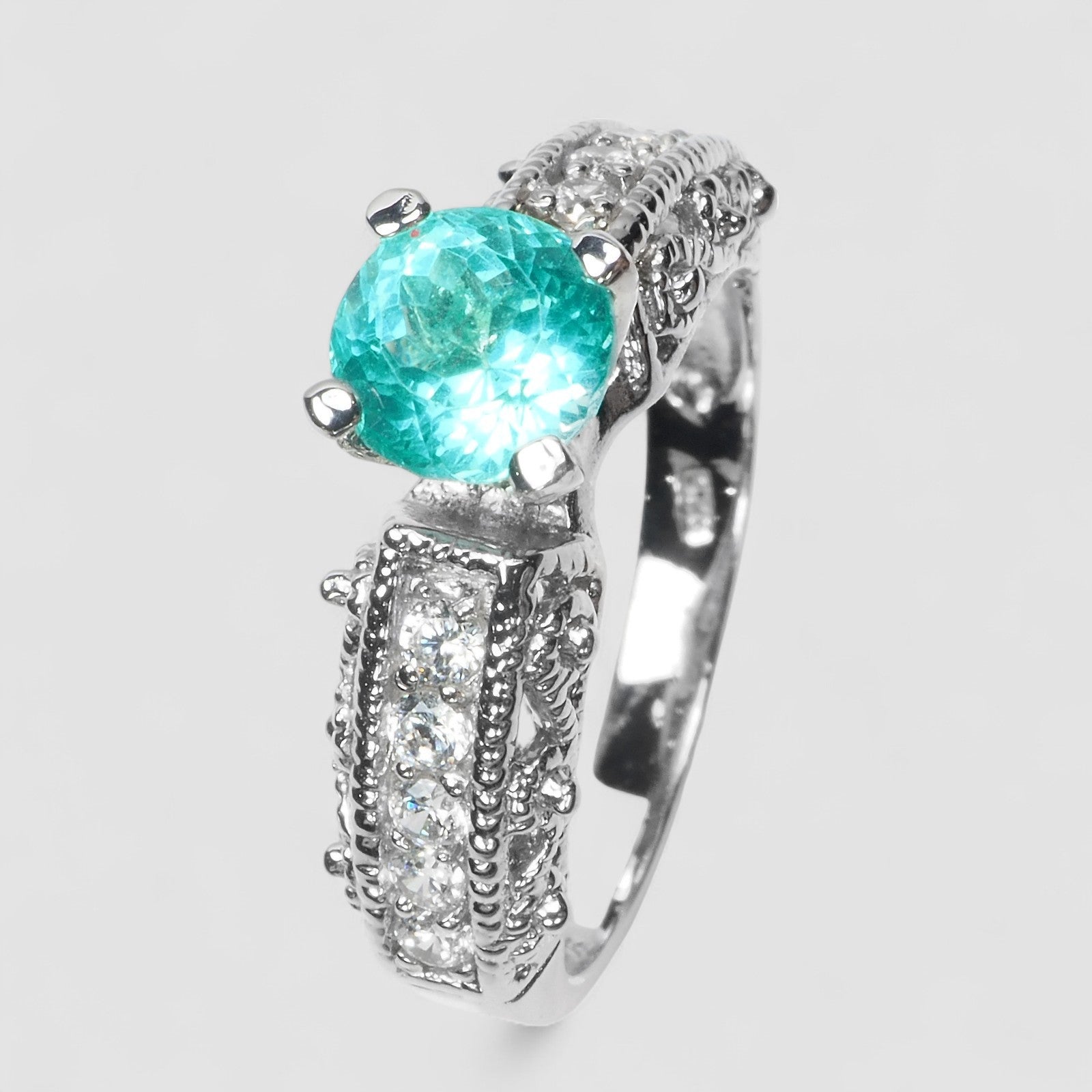 Apatite 925 Sterling Silver Ring