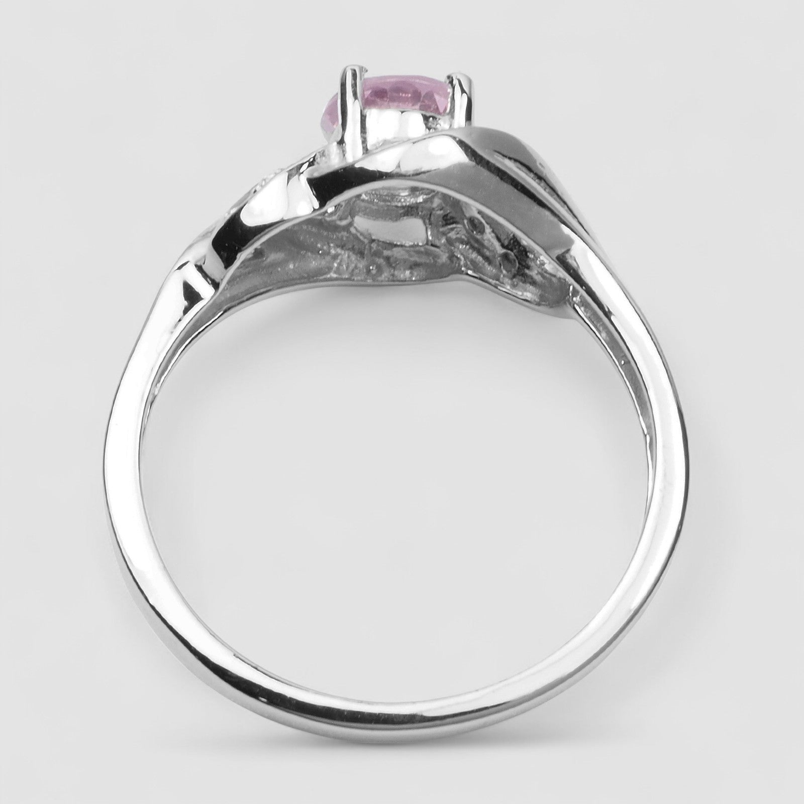 Pink Tourmaline 925 Sterling Silver Ring