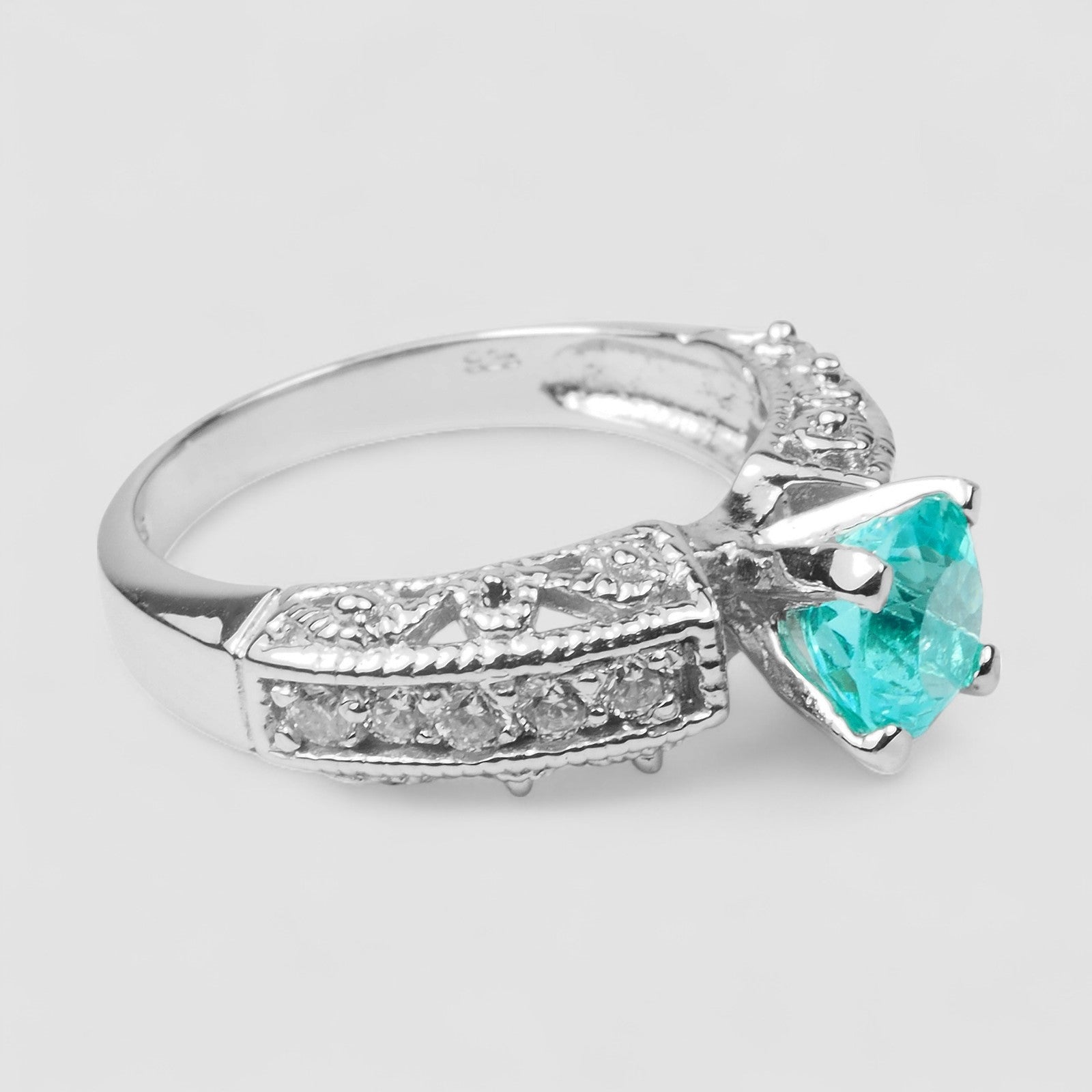 Apatite 925 Sterling Silver Ring