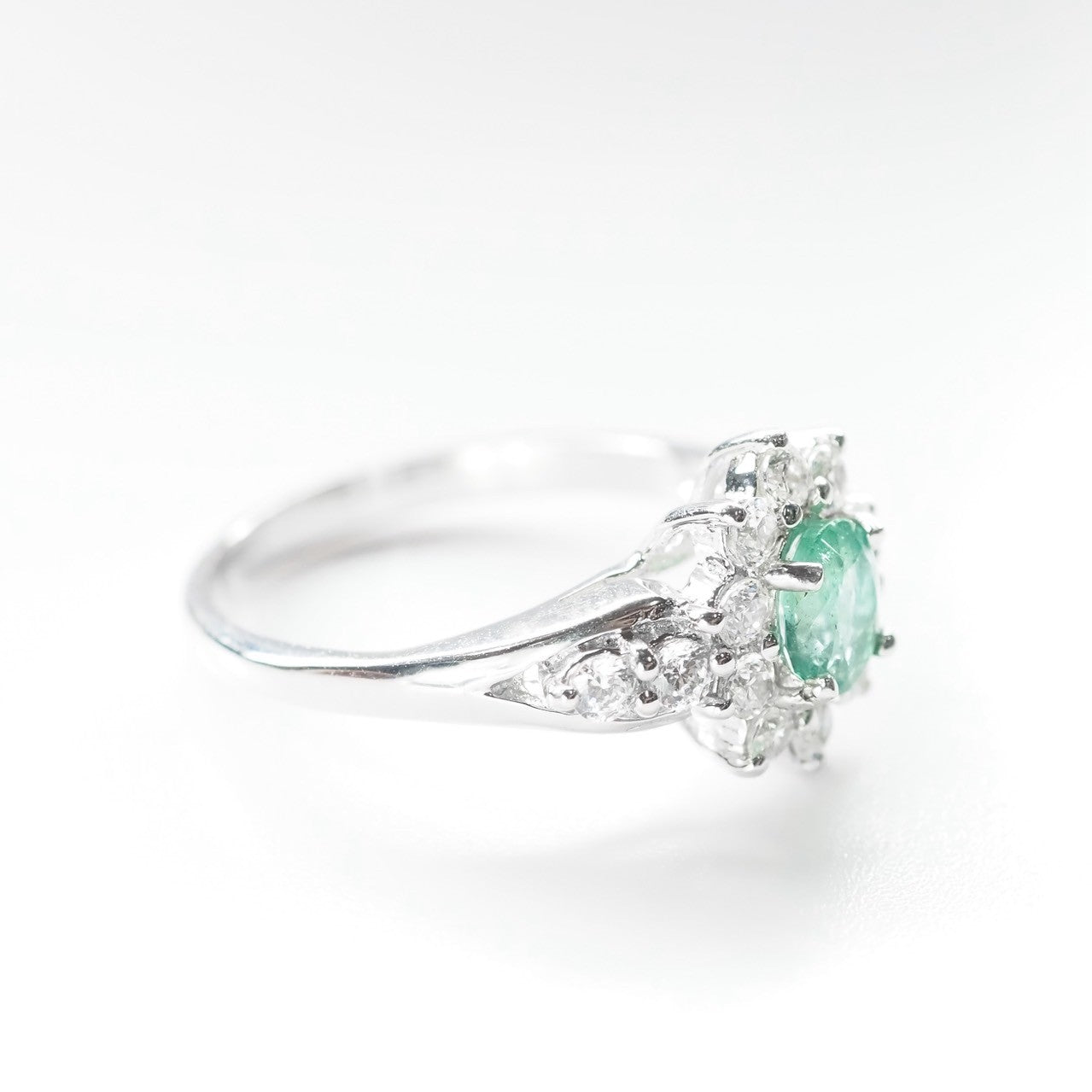 Green Emerald Handmade Ring
