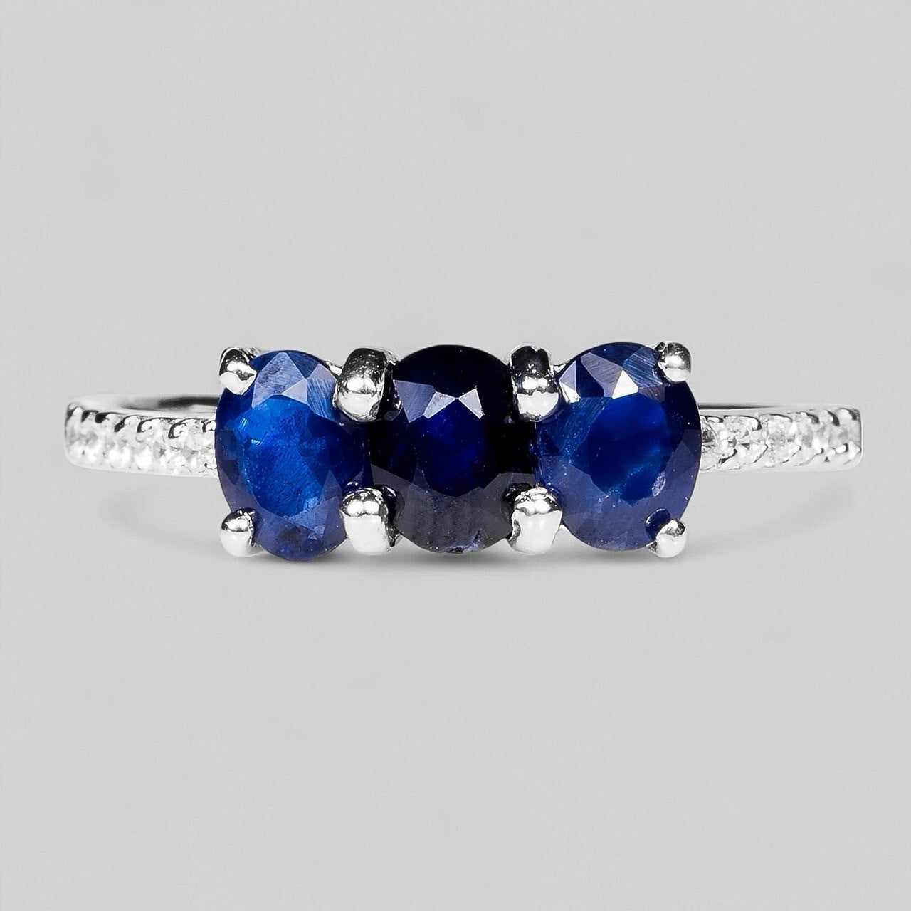 Blue Sapphire 925 Sterling Silver Ring