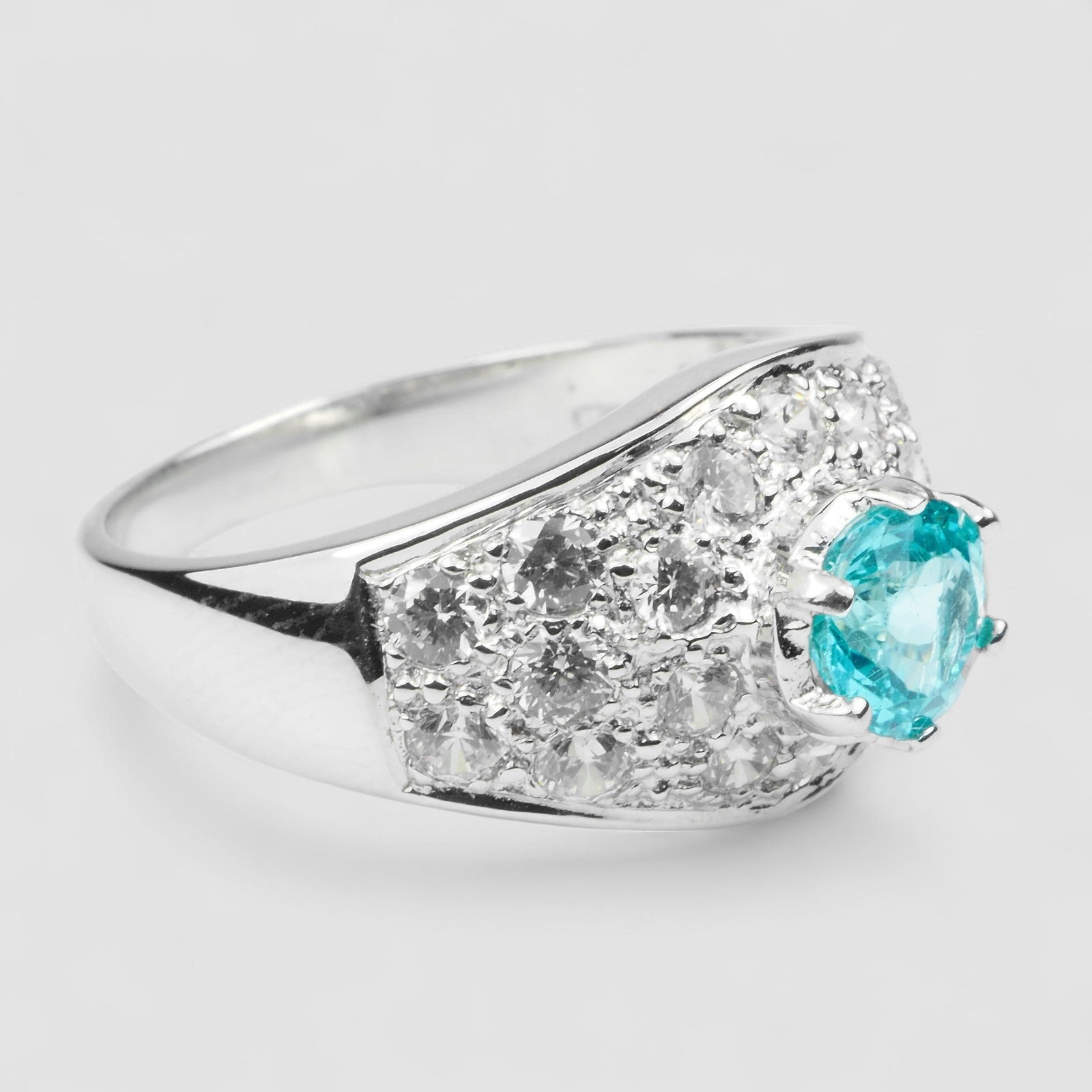 Apatite 925 Sterling Silver Ring
