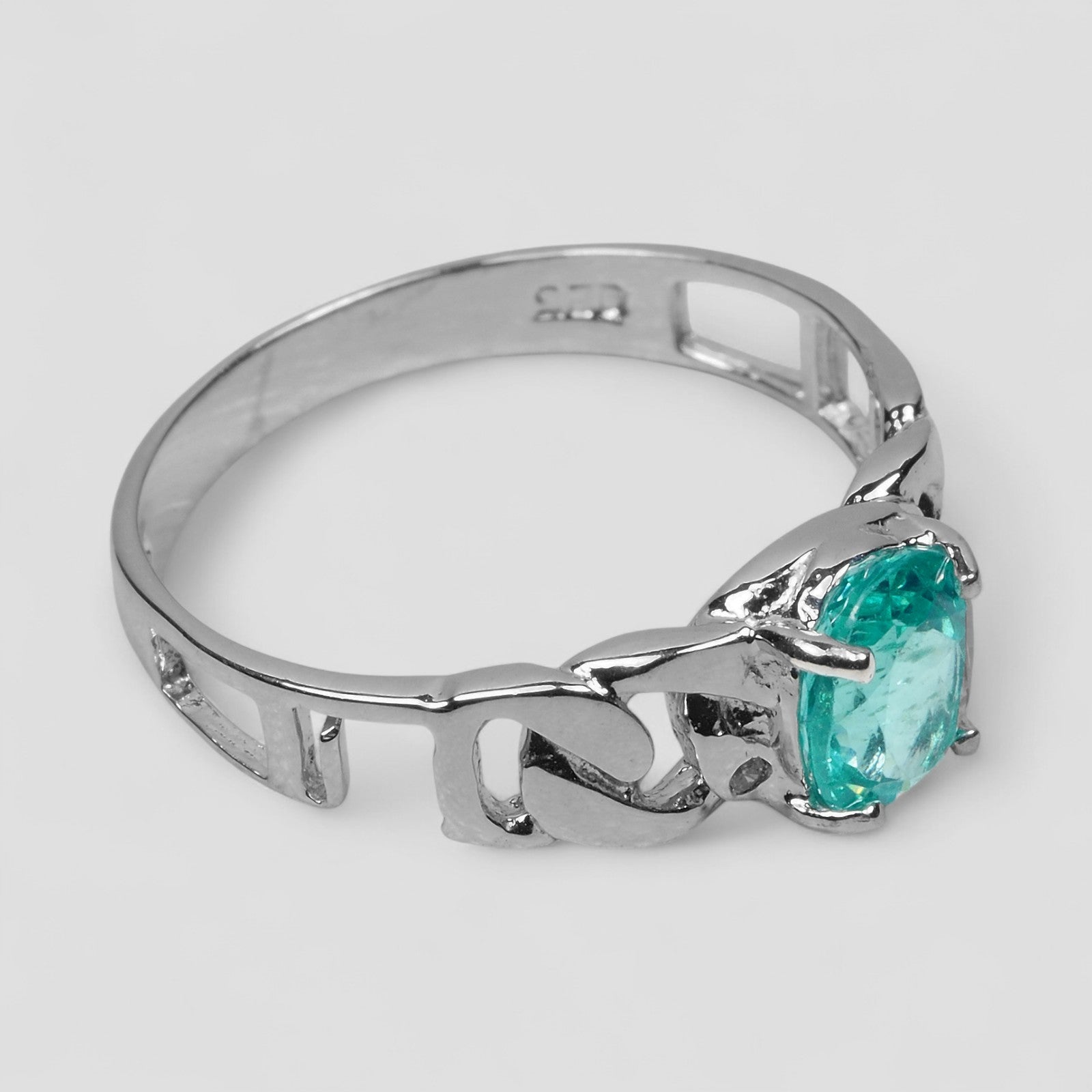 Apatite 925 Sterling Silver Ring