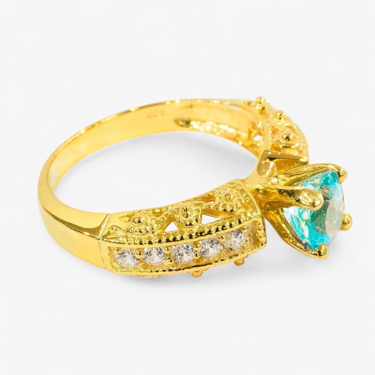 Apatite 925 Sterling Silver Ring