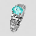 Apatite 925 Sterling Silver Ring