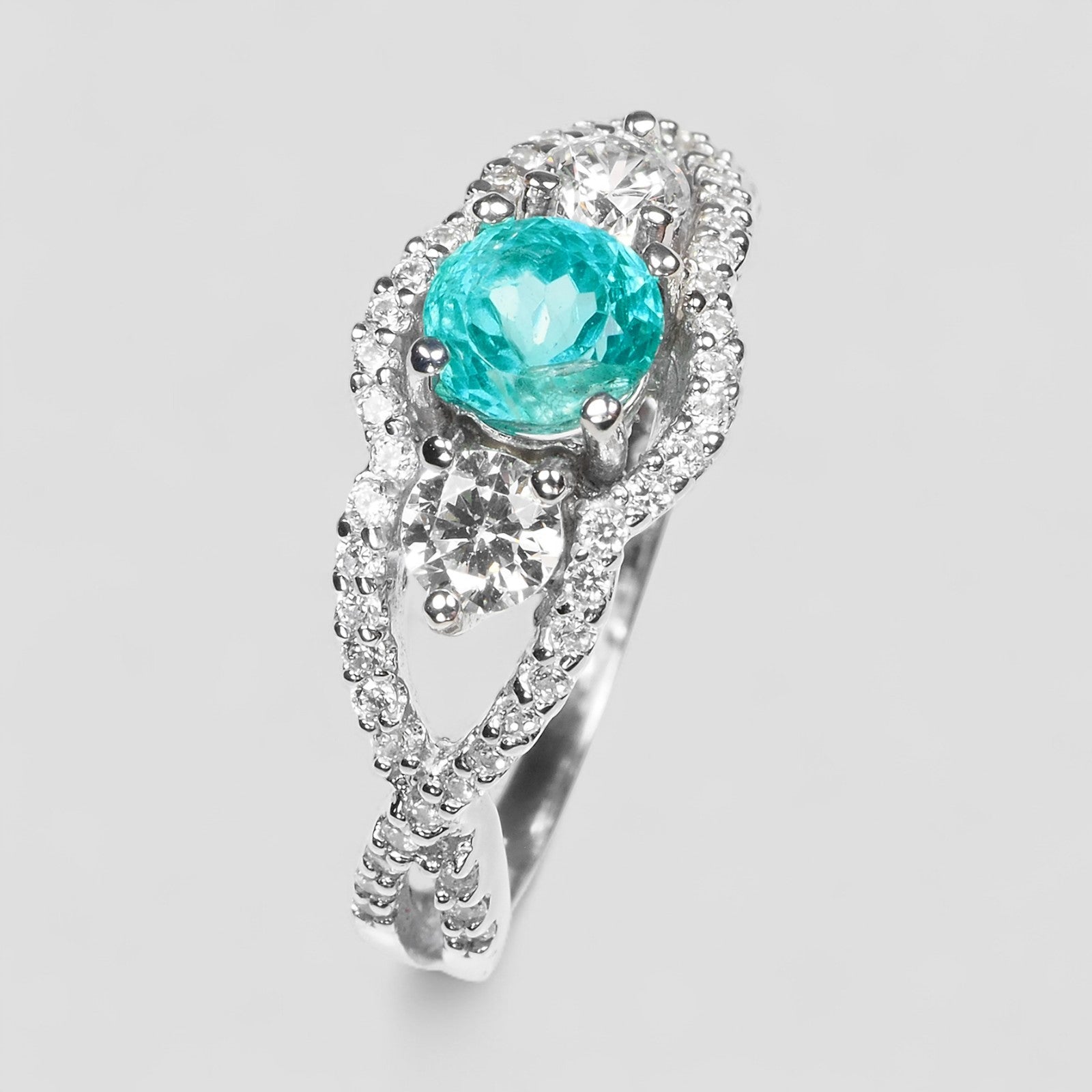 Apatite 925 Sterling Silver Ring