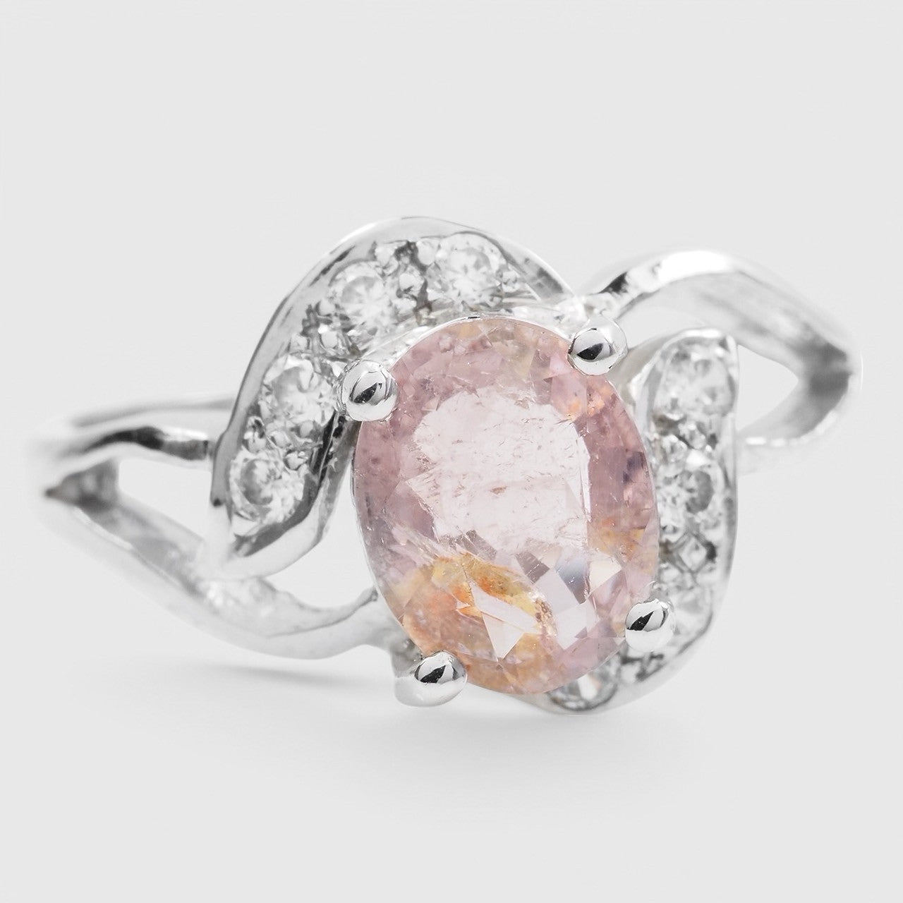 PINK TOURMALINE 925 STERLING SILVER RING