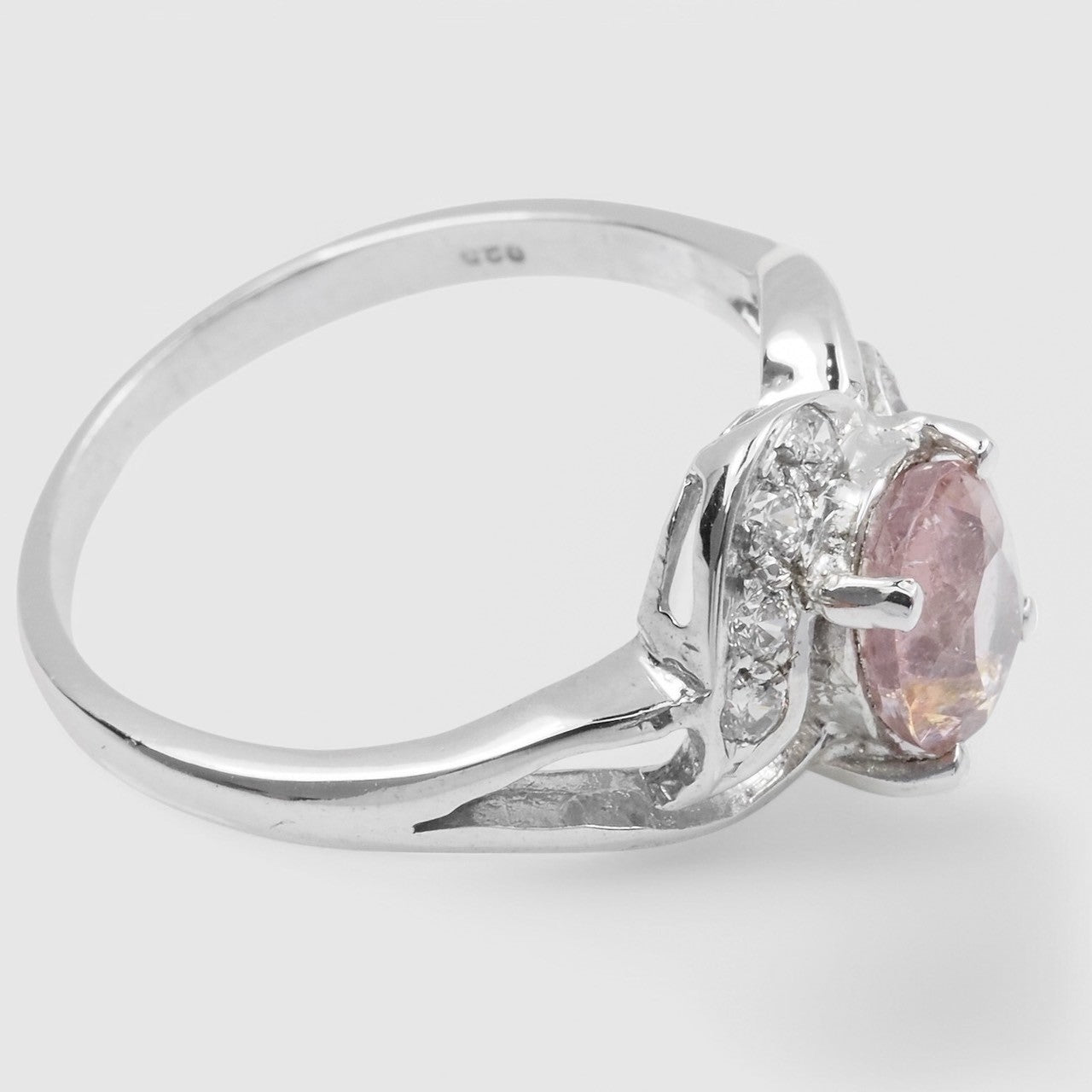 PINK TOURMALINE 925 STERLING SILVER RING
