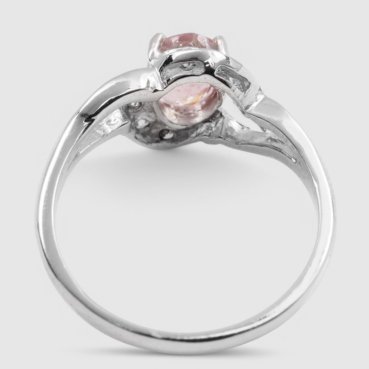 PINK TOURMALINE 925 STERLING SILVER RING