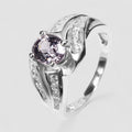 Gray Spinel 925 Sterling Silver Ring