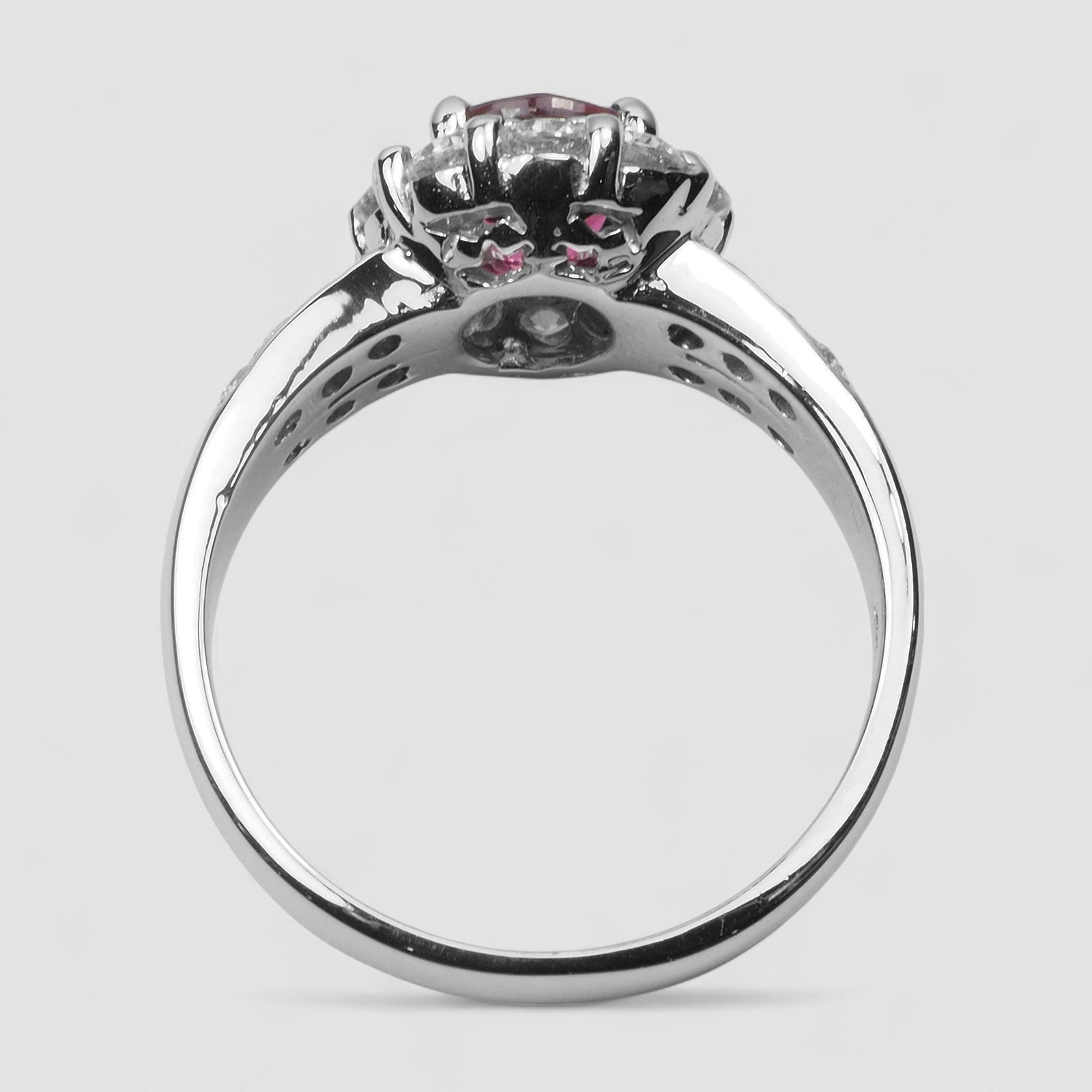 Pink Tourmaline 925 Sterling Silver Ring