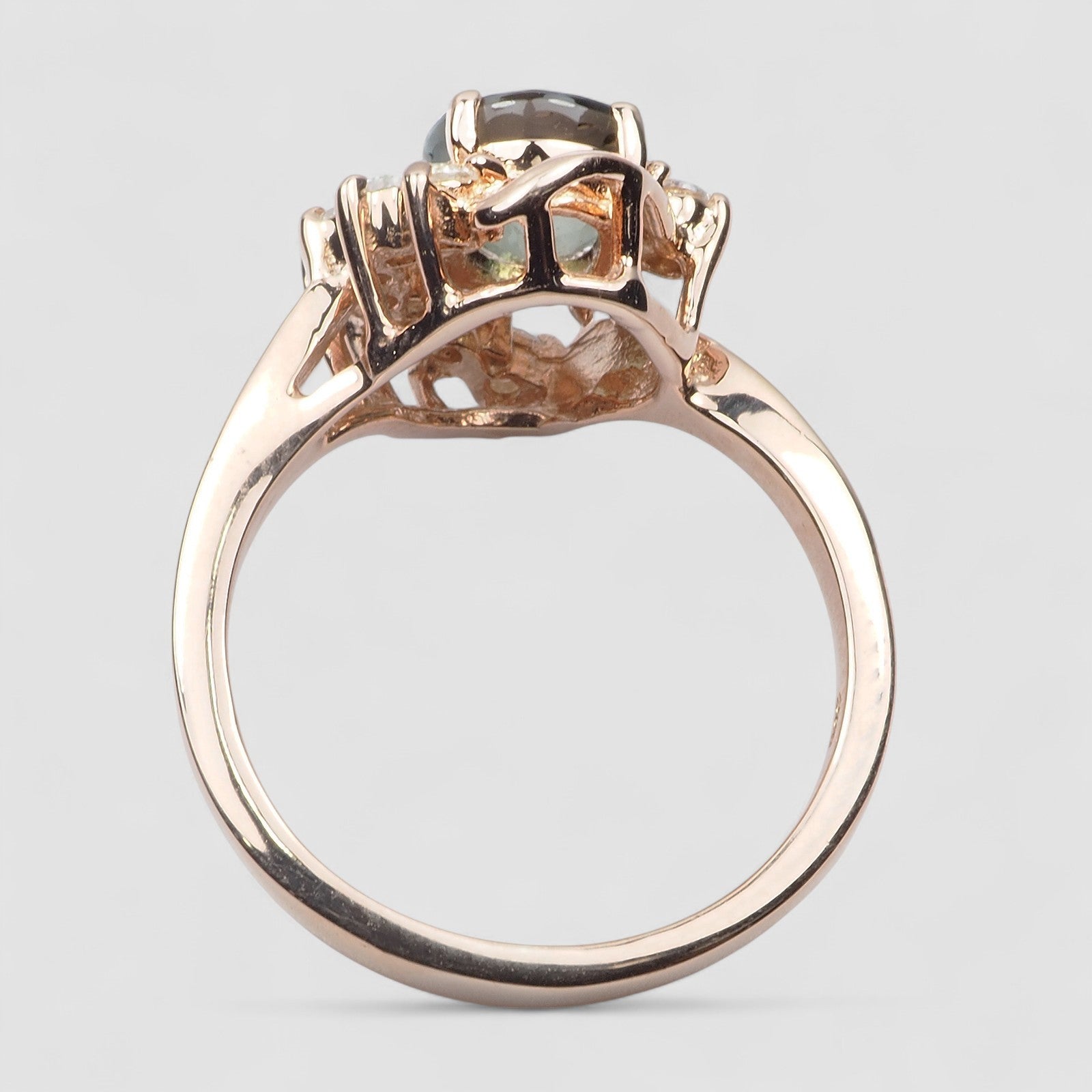 Green Tourmaline 925 Sterling Silver Ring