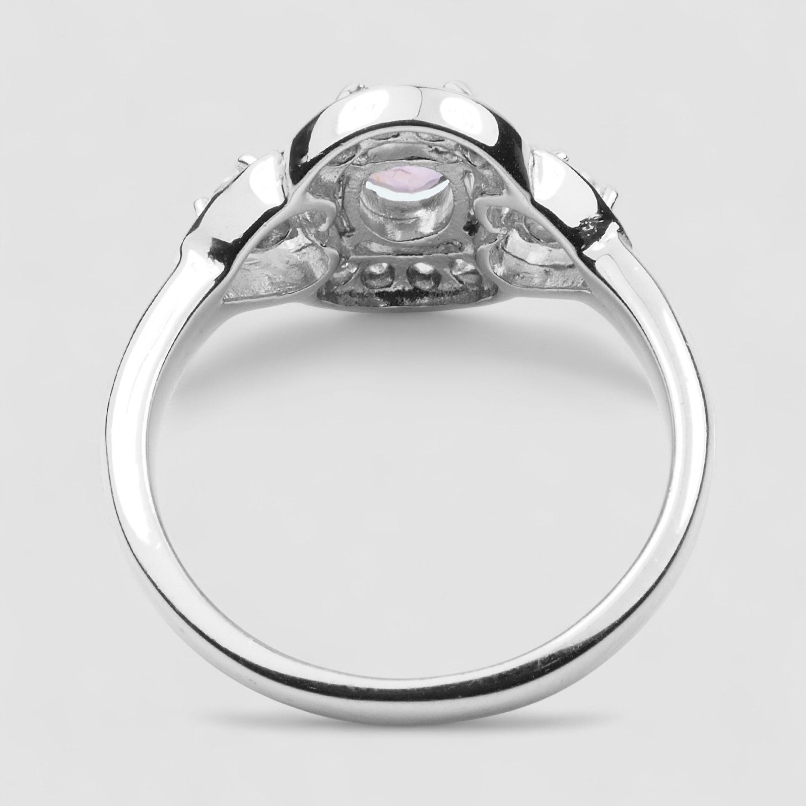 Pink Spinel 925 Sterling Silver Ring