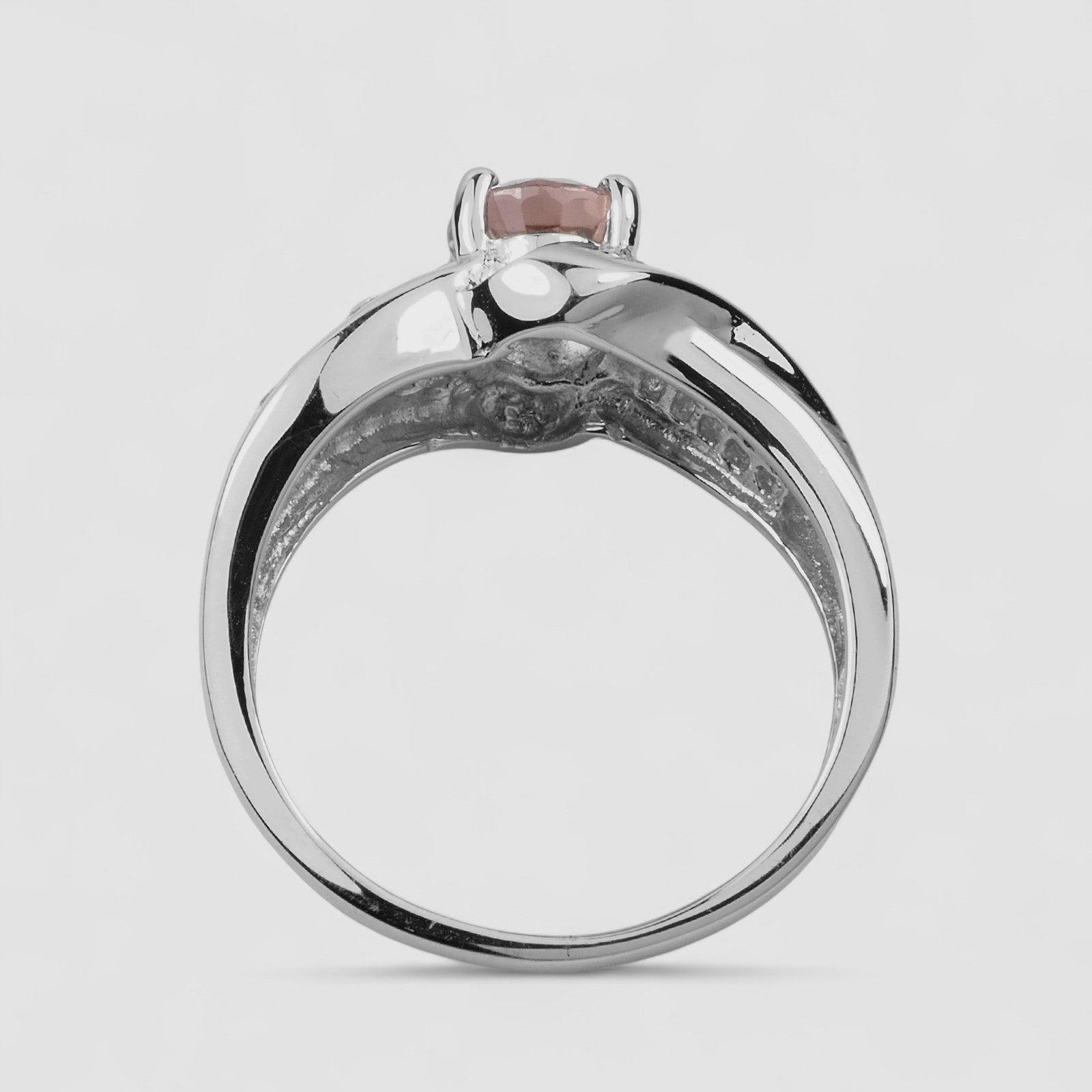 Pink Tourmaline 925 Sterling Silver Ring