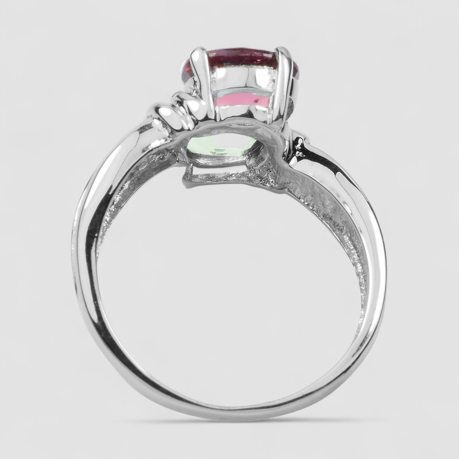 Green Tourmaline 925 Sterling Silver Ring
