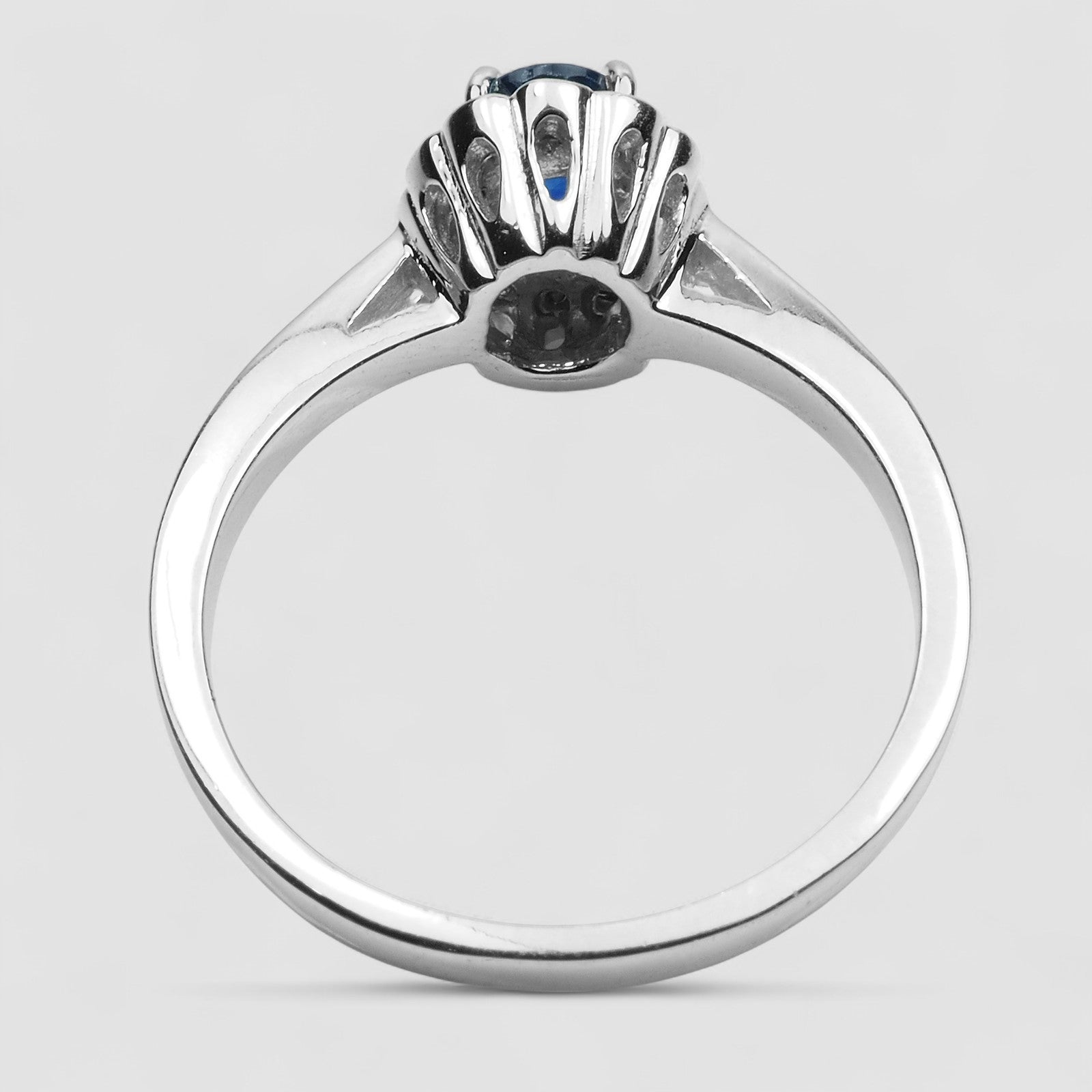 Blue Sapphire 925 Sterling Silver Ring