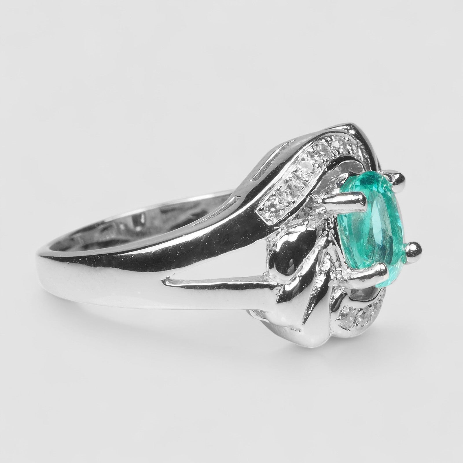 Blue Apatite 925 Sterling Silver Ring