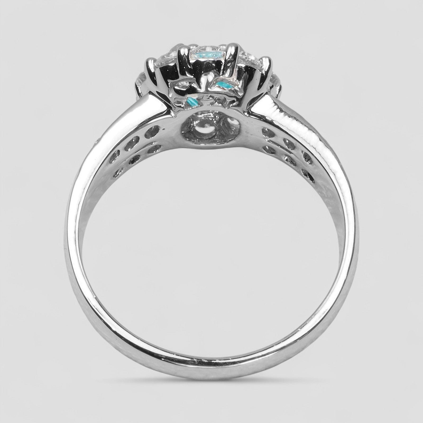 Blue Apatite 925 Sterling Silver Ring