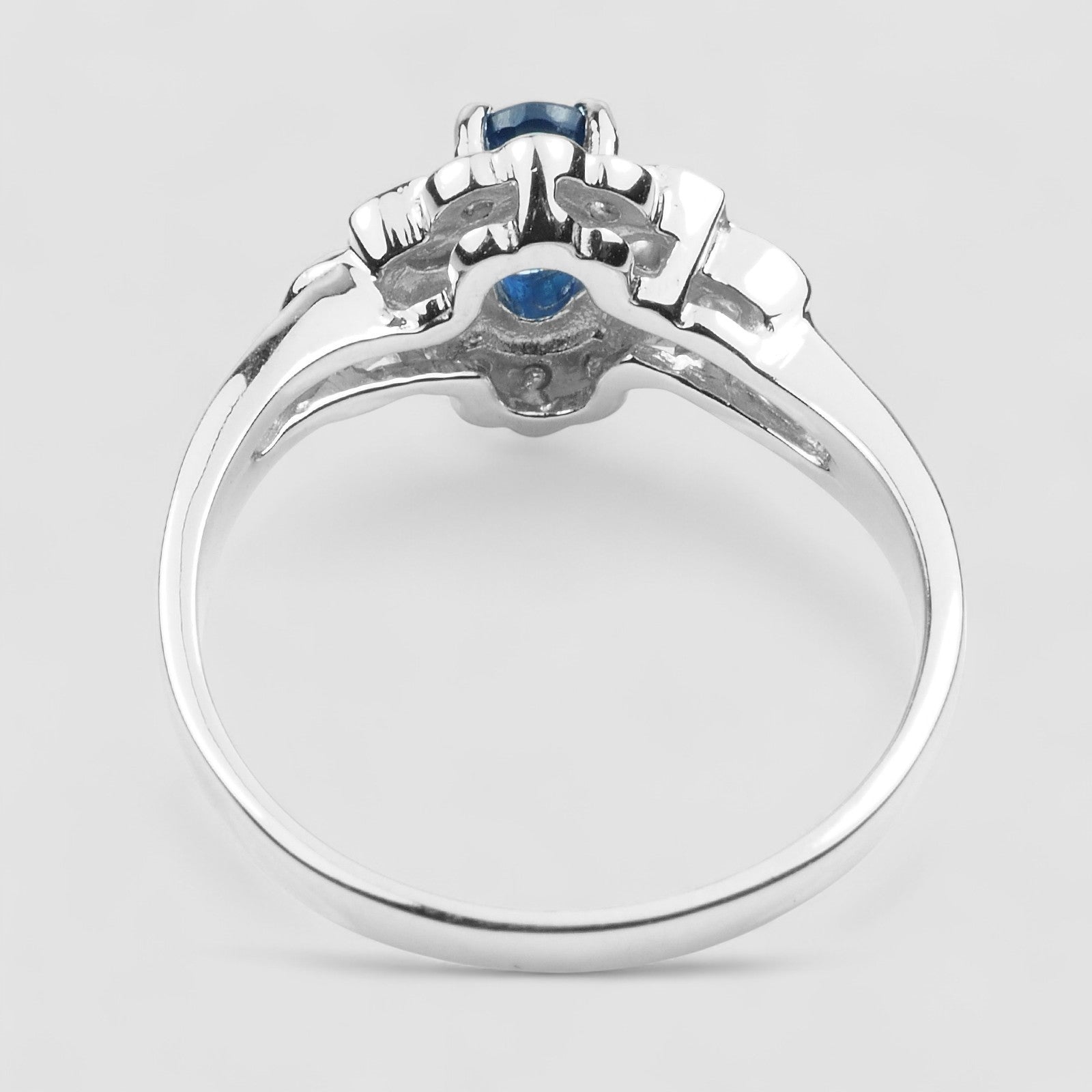 Blue Sapphire 925 Sterling Silver Ring
