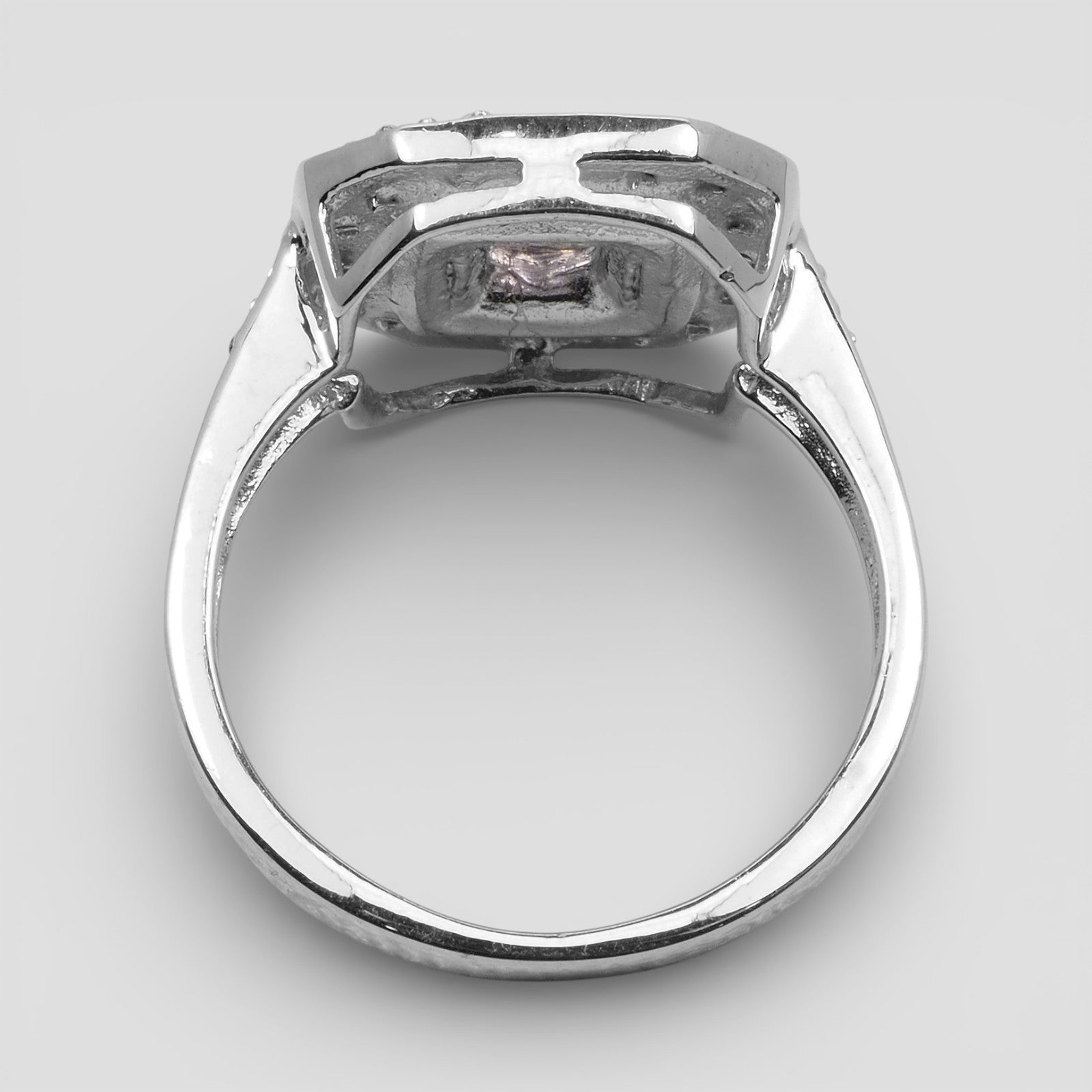 Violet Spinel 925 Sterling Silver Ring