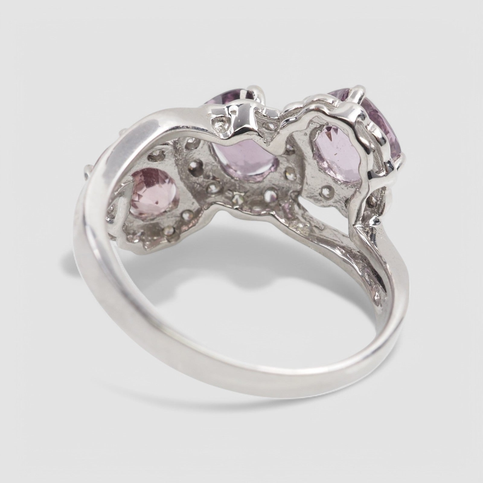 Purple Spinel 925 Sterling Silver Ring