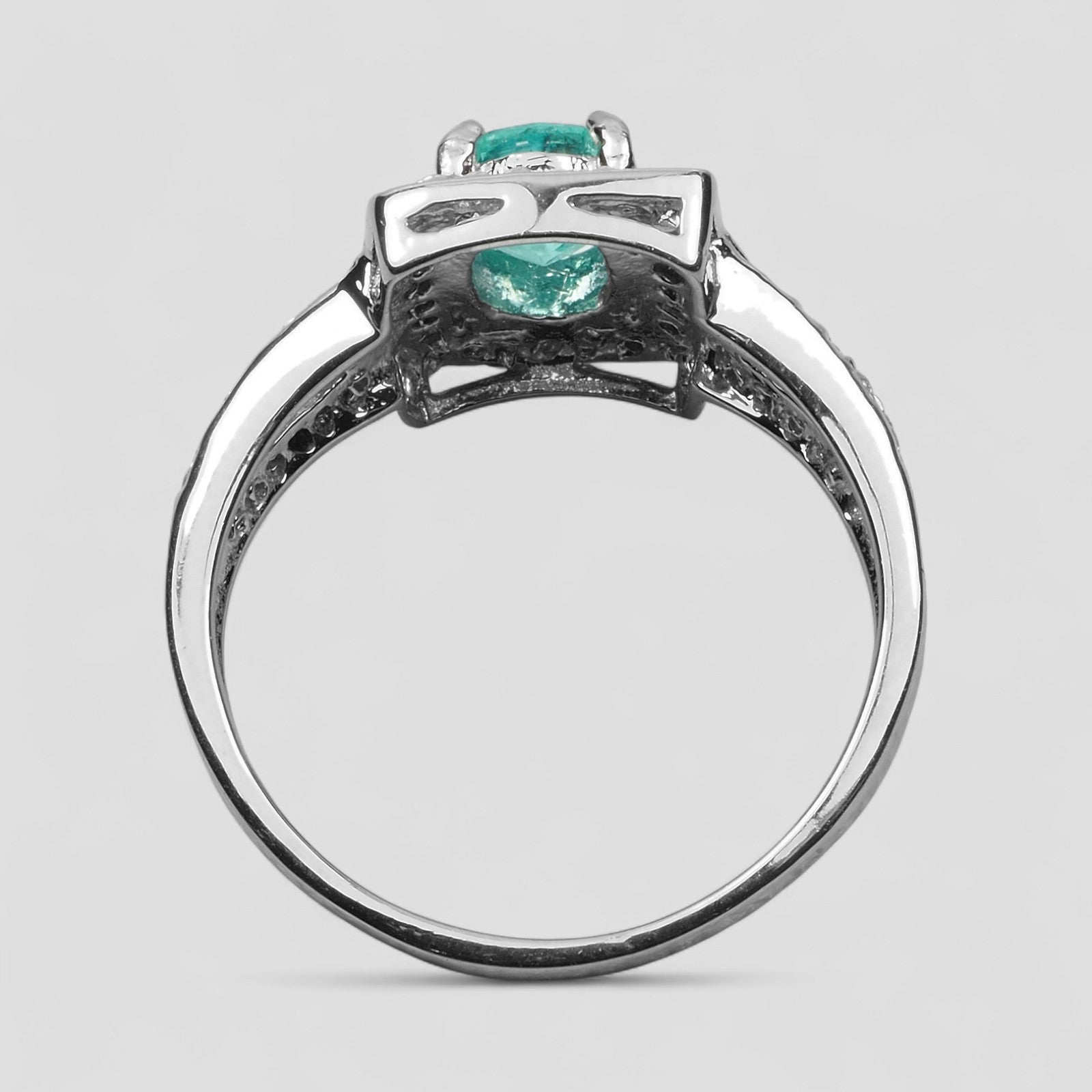 Blue Apatite 925 Sterling Silver Ring