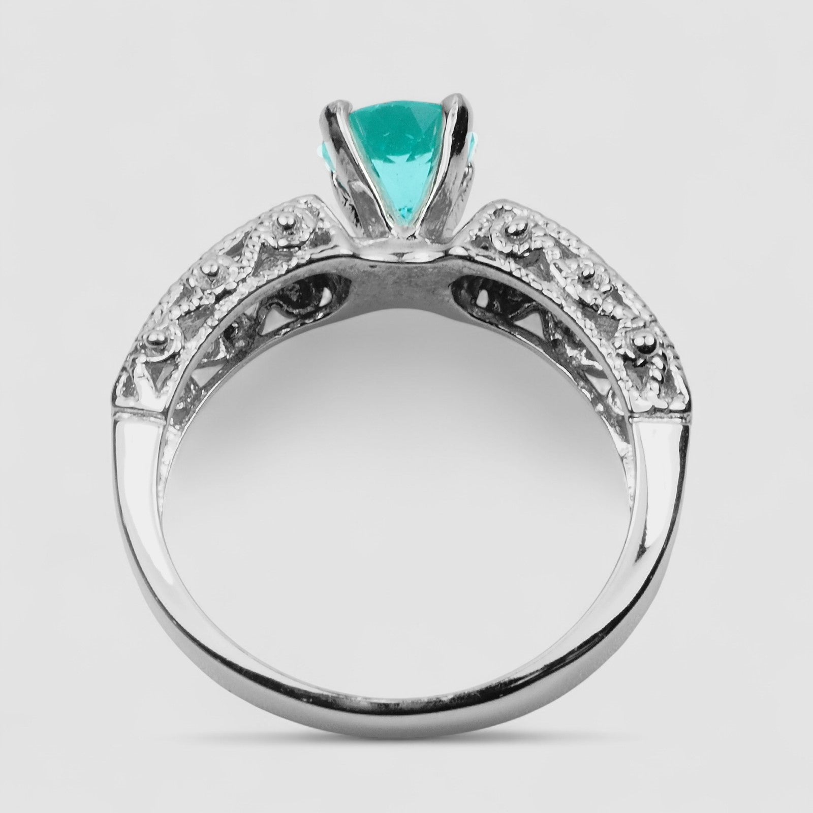 Apatite 925 Sterling Silver Ring