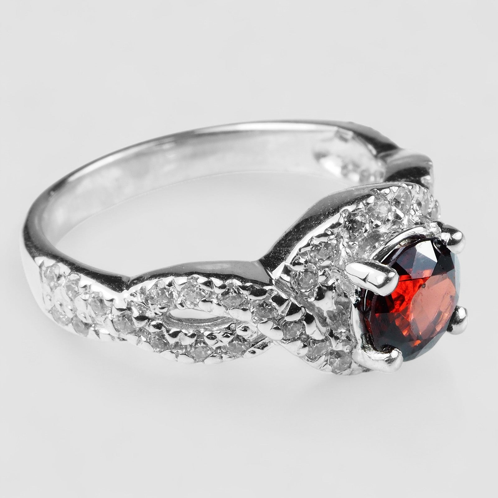 VIVID RED SPINEL 925 SOLID SILVER HANDMADE FINE RING JEWELRY