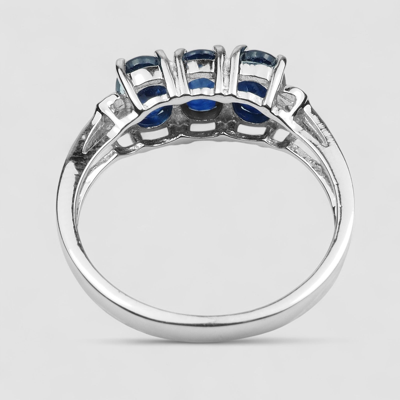 Blue Sapphire 925 Sterling Silver Ring