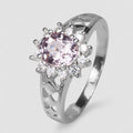 Pink Spinel 925 Sterling Silver Ring