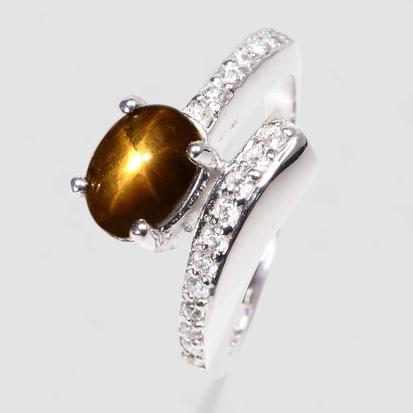 925 Sterling Silver Ring Thailand Black Star Sapphire