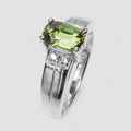 Green Tourmaline 925 Sterling Silver Ring