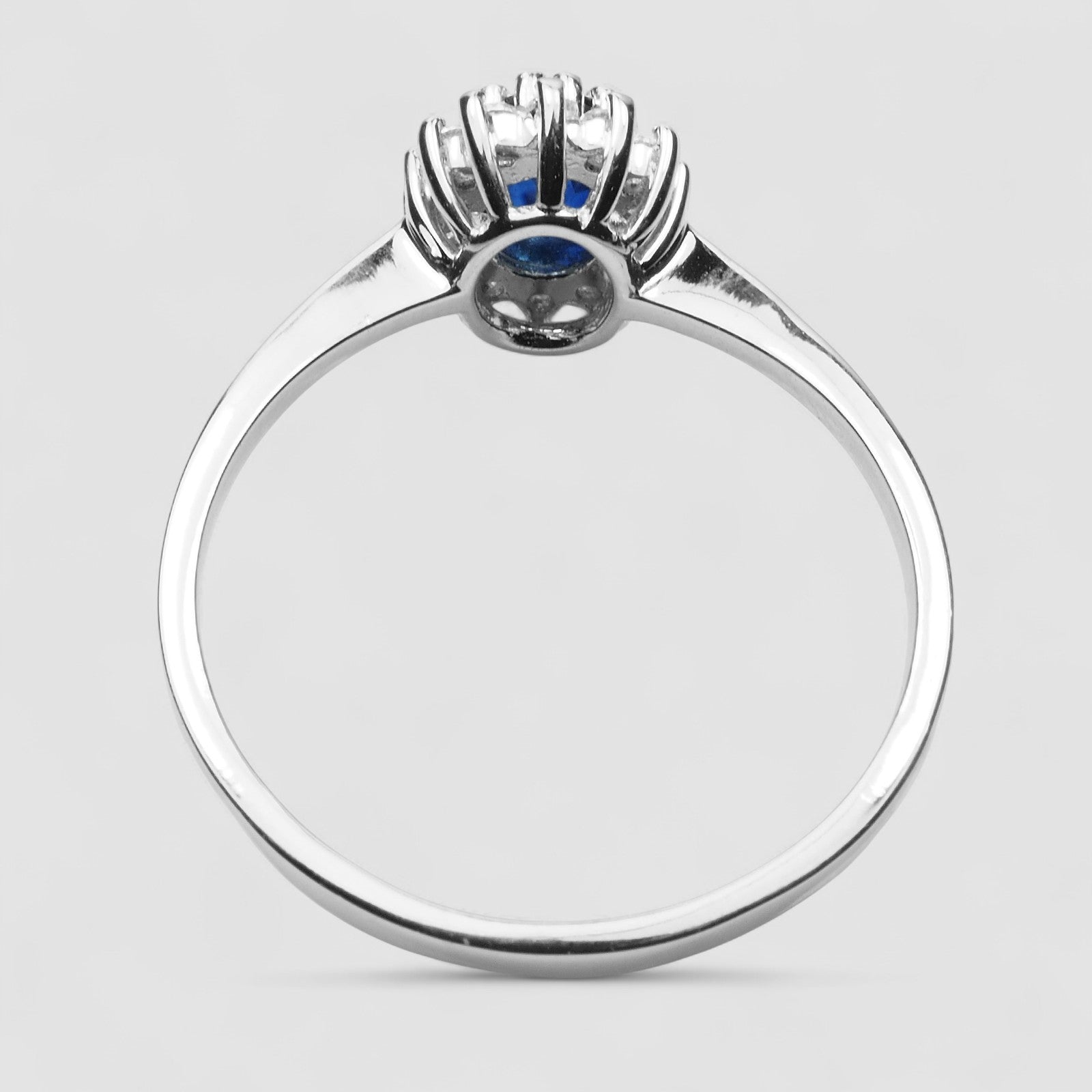 Blue Sapphire 925 Sterling Silver Ring