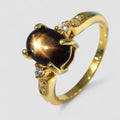 Black Star Sapphire 925 Sterling Silver Ring, Natural Gemstone, Minimalist Ring, Free Resizing