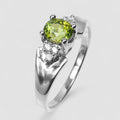 Dazzling Green Tourmaline Ring