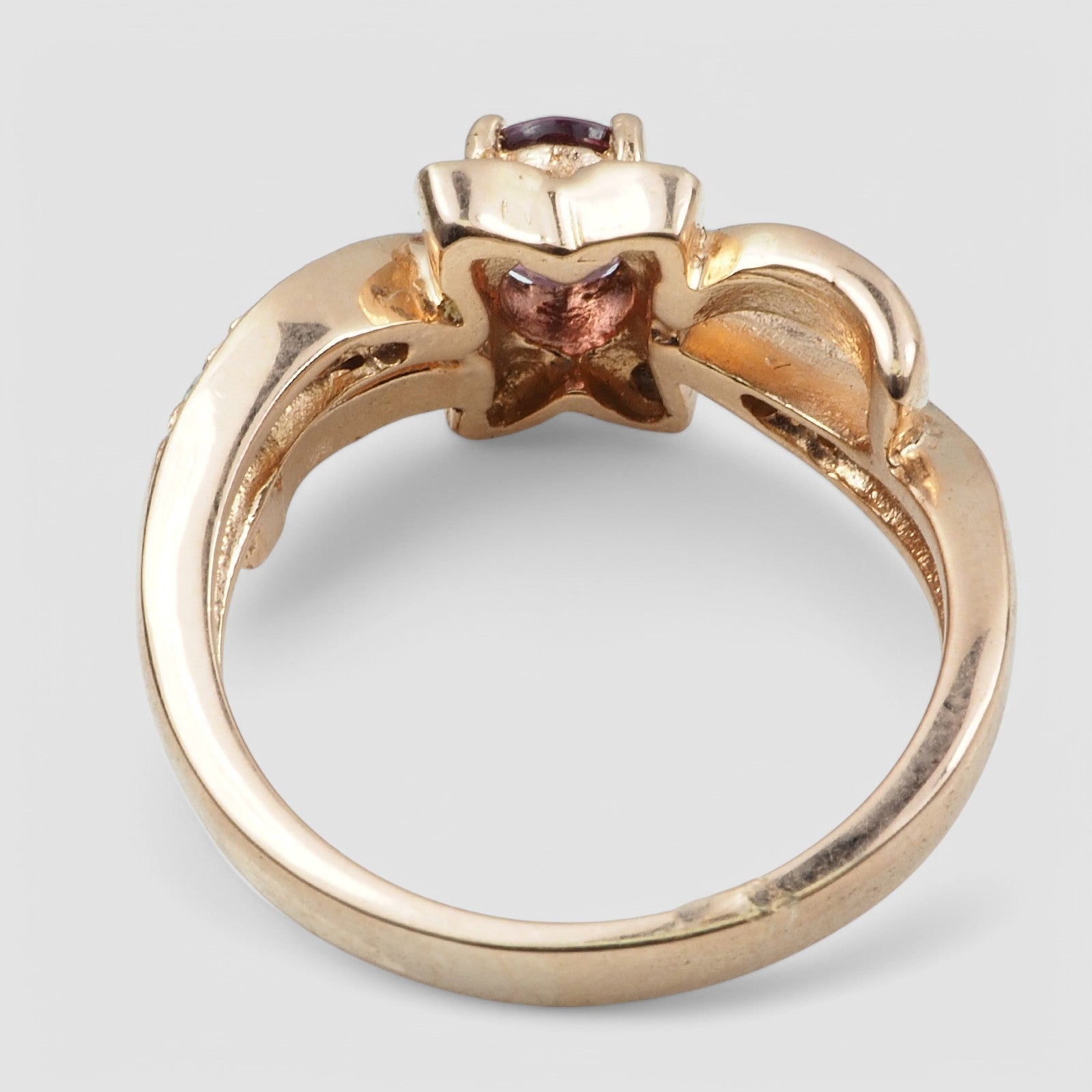 PINK SPINEL HANDMADE FINE JEWELRY RING