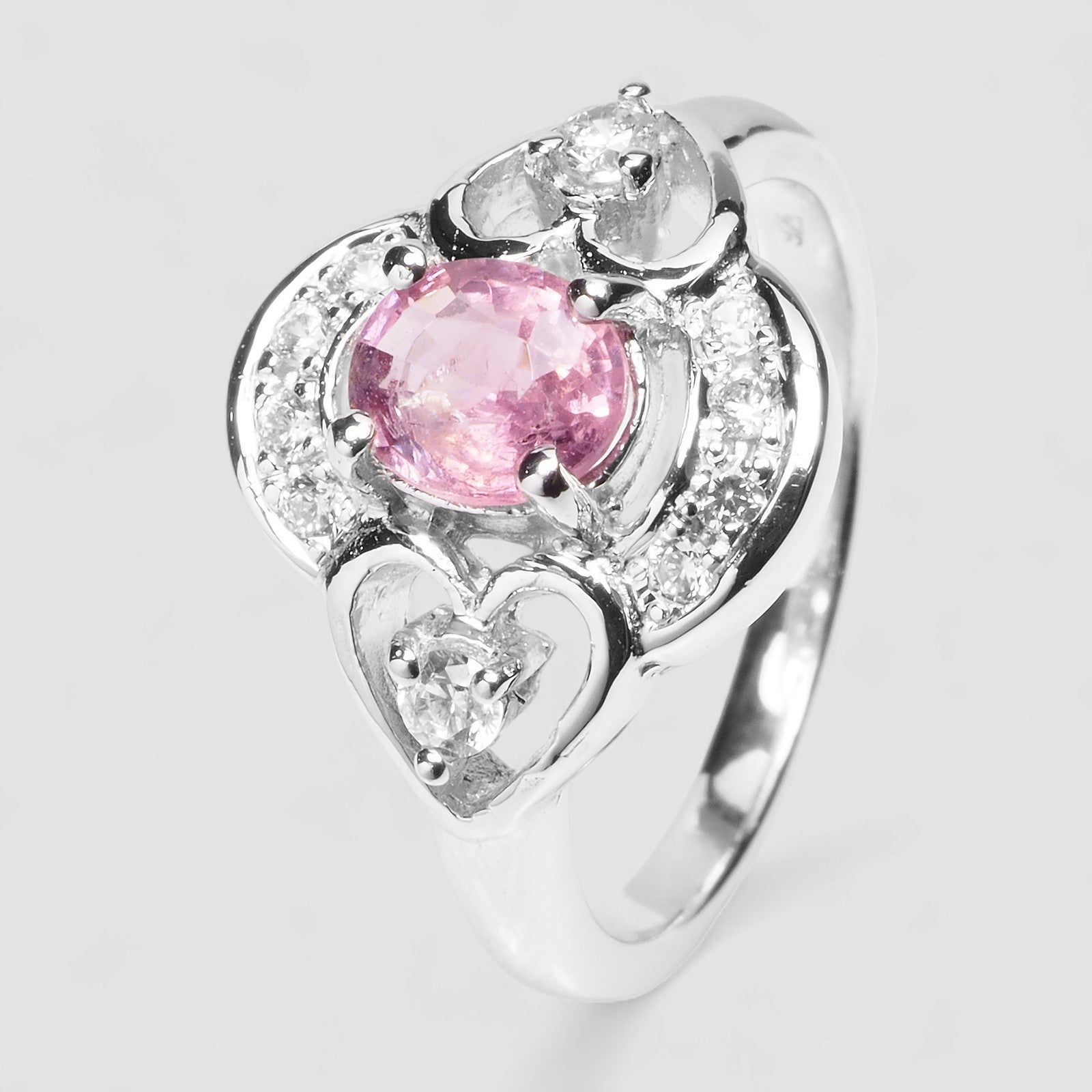 Pink Spinel 925 Sterling Silver Ring