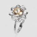 Champagne Tourmaline 925 Sterling Silver Ring